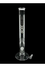 Borosyndicate Boro 18" Clear Straight G/G With Ice Pinch 50mm