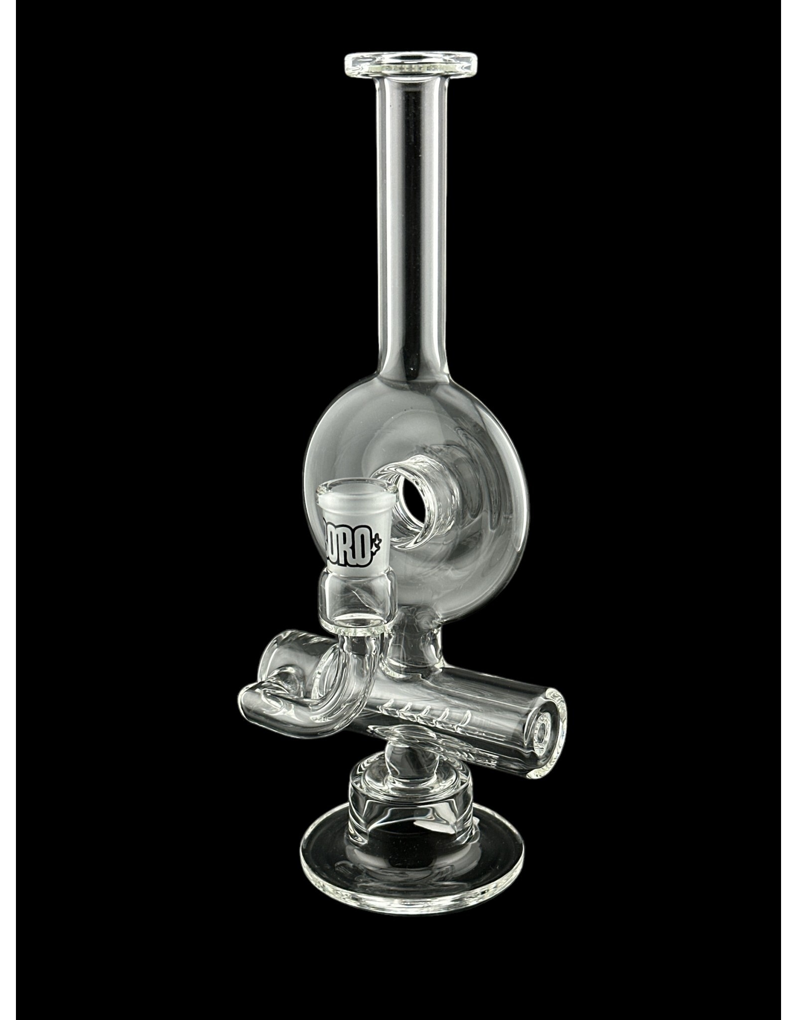 Borosyndicate Boro InLine Donut Rig Clear
