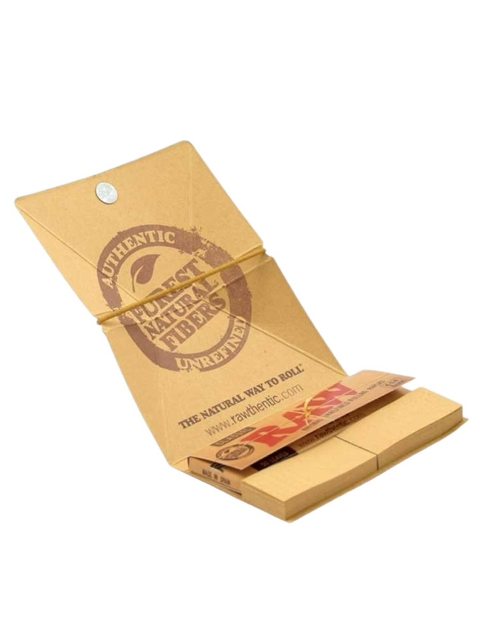 Raw Raw Artesano 1 1/4" Rolling paper with tray and tips