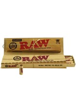 Raw Raw Classic King Size Slim Masterpiece Connoisseur Papers w/Pre-Rolled Tips