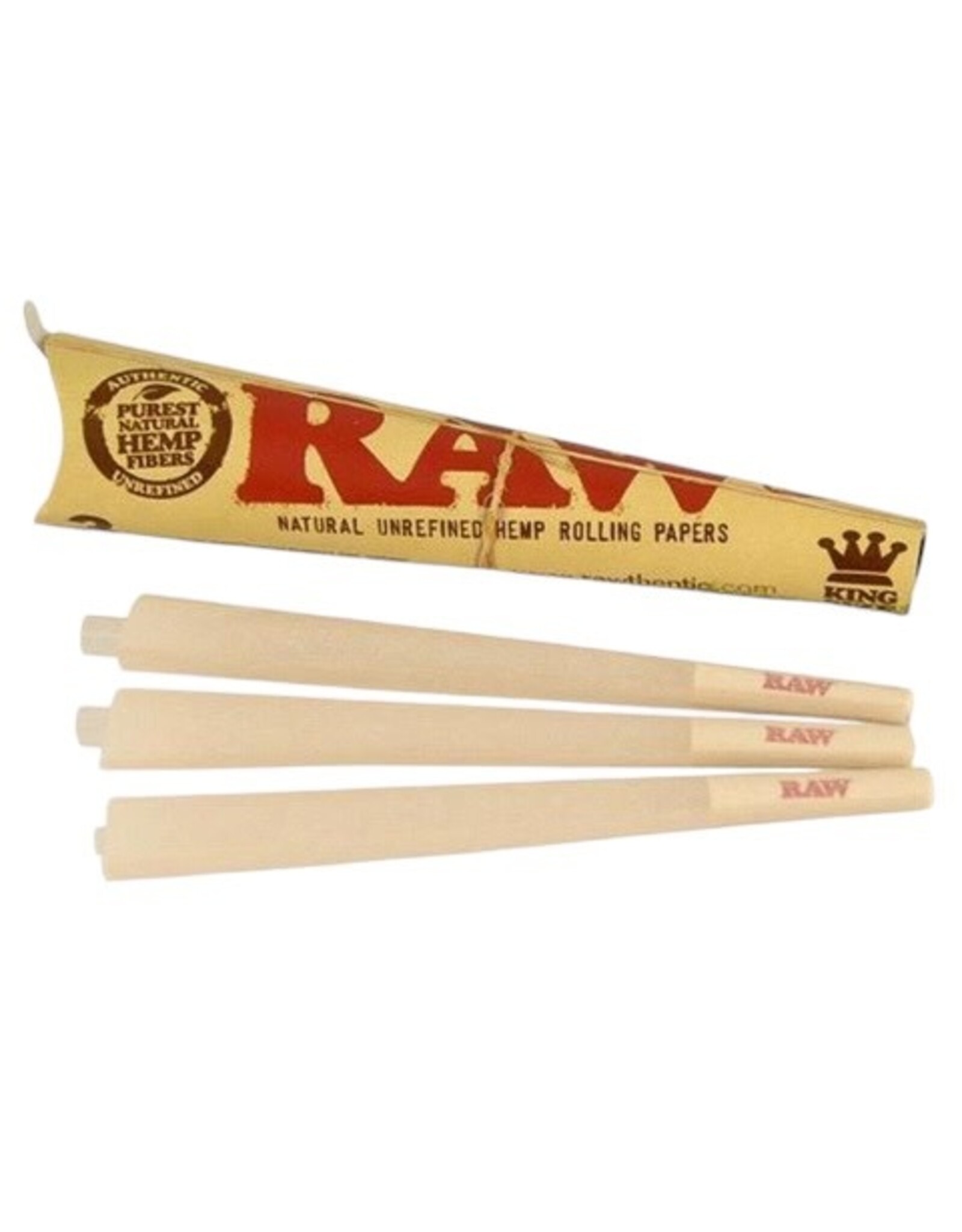 Raw Raw Cones Classic King Size 3pk