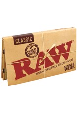 Raw Raw Classic Single Wide Double Window 100 Leaves pk