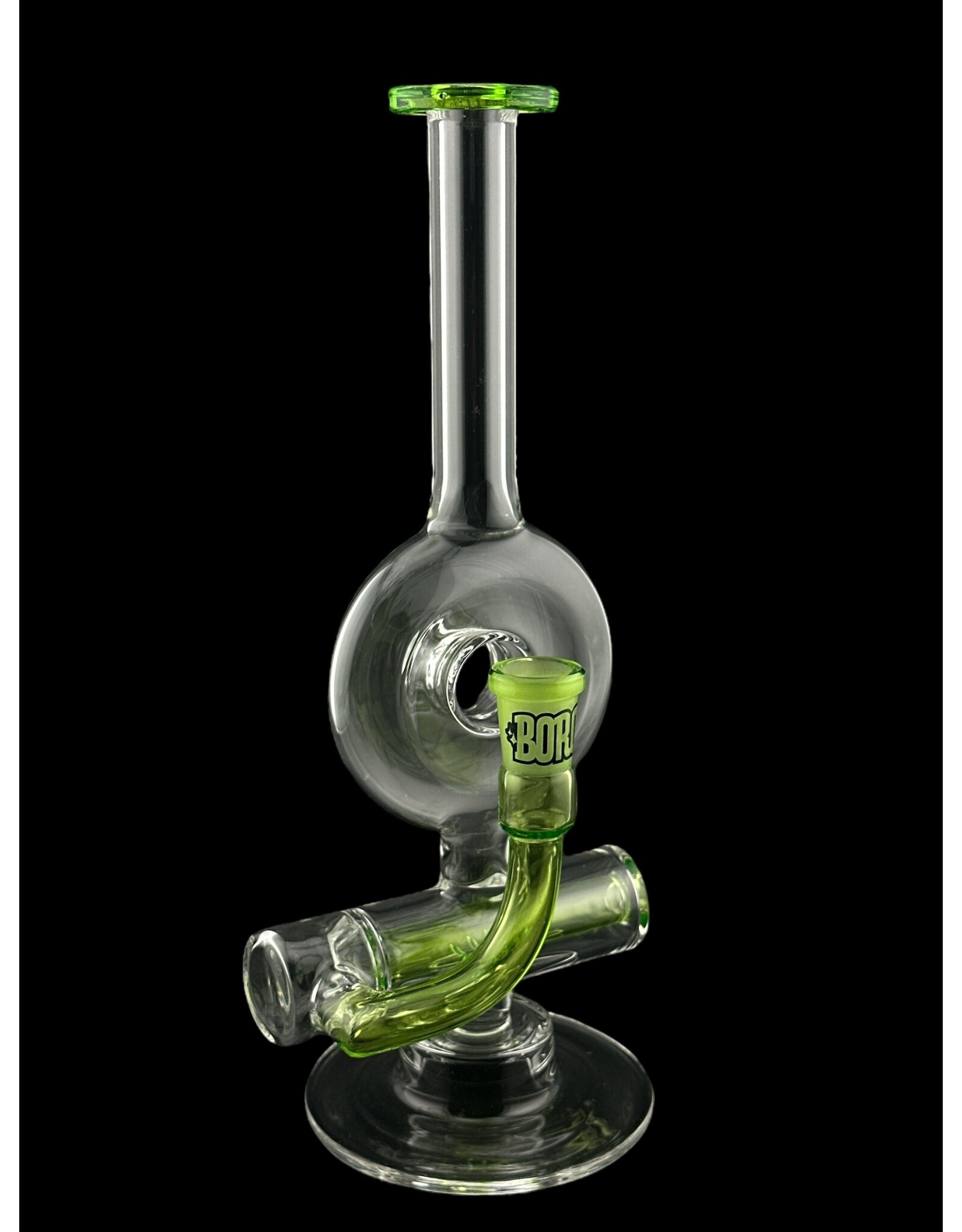 Borosyndicate Boro InLine Donut Rig Lime Green