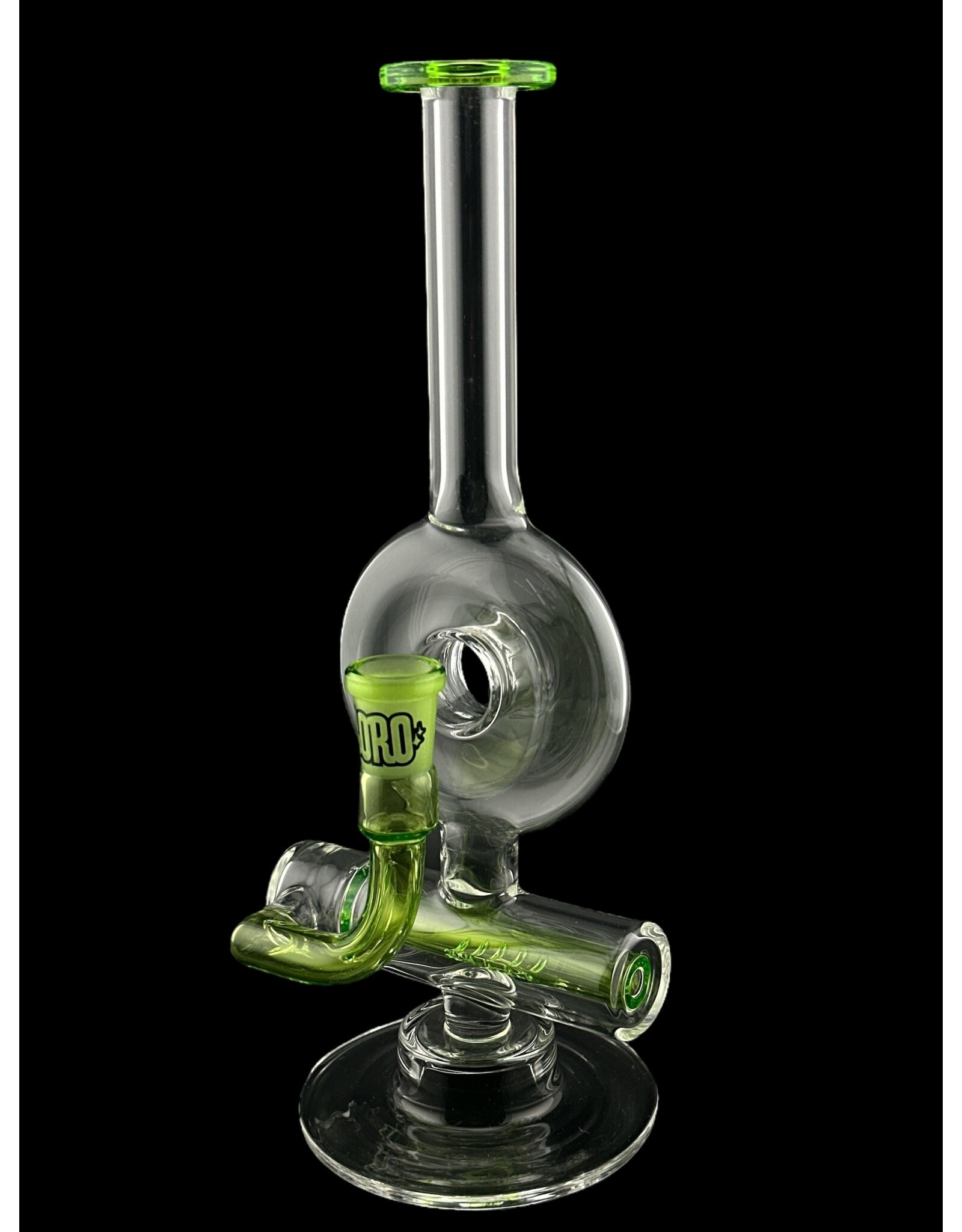 Borosyndicate Boro InLine Donut Rig Lime Green