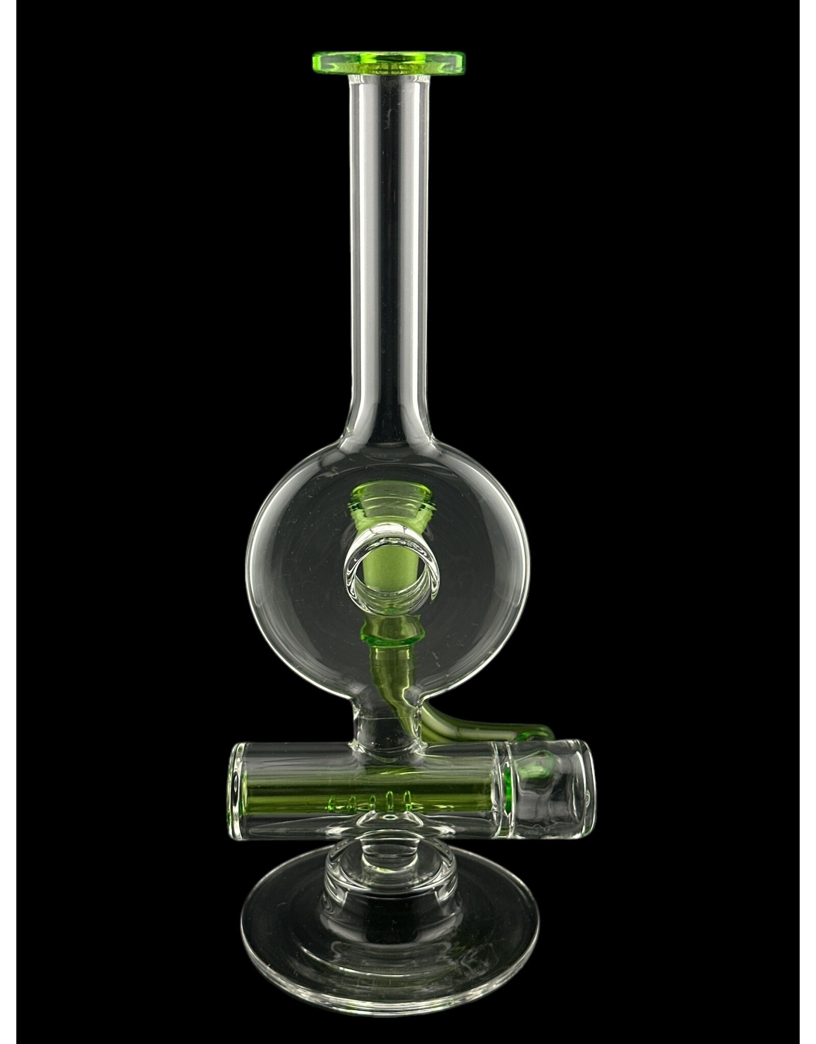 Borosyndicate Boro InLine Donut Rig Lime Green