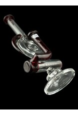 Borosyndicate Boro InLine Donut Rig With Red Horns And Red Inline
