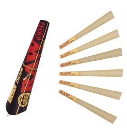 Raw Raw Black 1 1/4 Cones 6pk