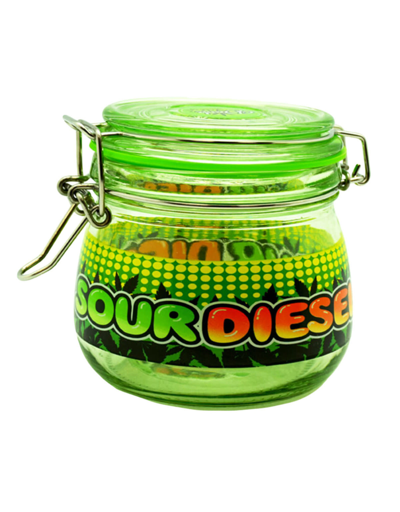 Dank Tank Sour Diesel Airtight Glass Storage Jar Large