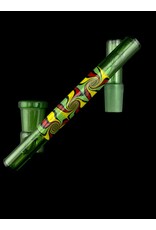 Borosyndicate Boro Drop Down 14m-14F Adapter Worked 3 Section Color Green