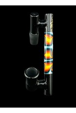 Borosyndicate Boro Drop Down 14m-14F Adapter Worked 3 Section Color Black