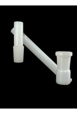 Borosyndicate Boro Drop Down 14m-14F Adapter Full Color White