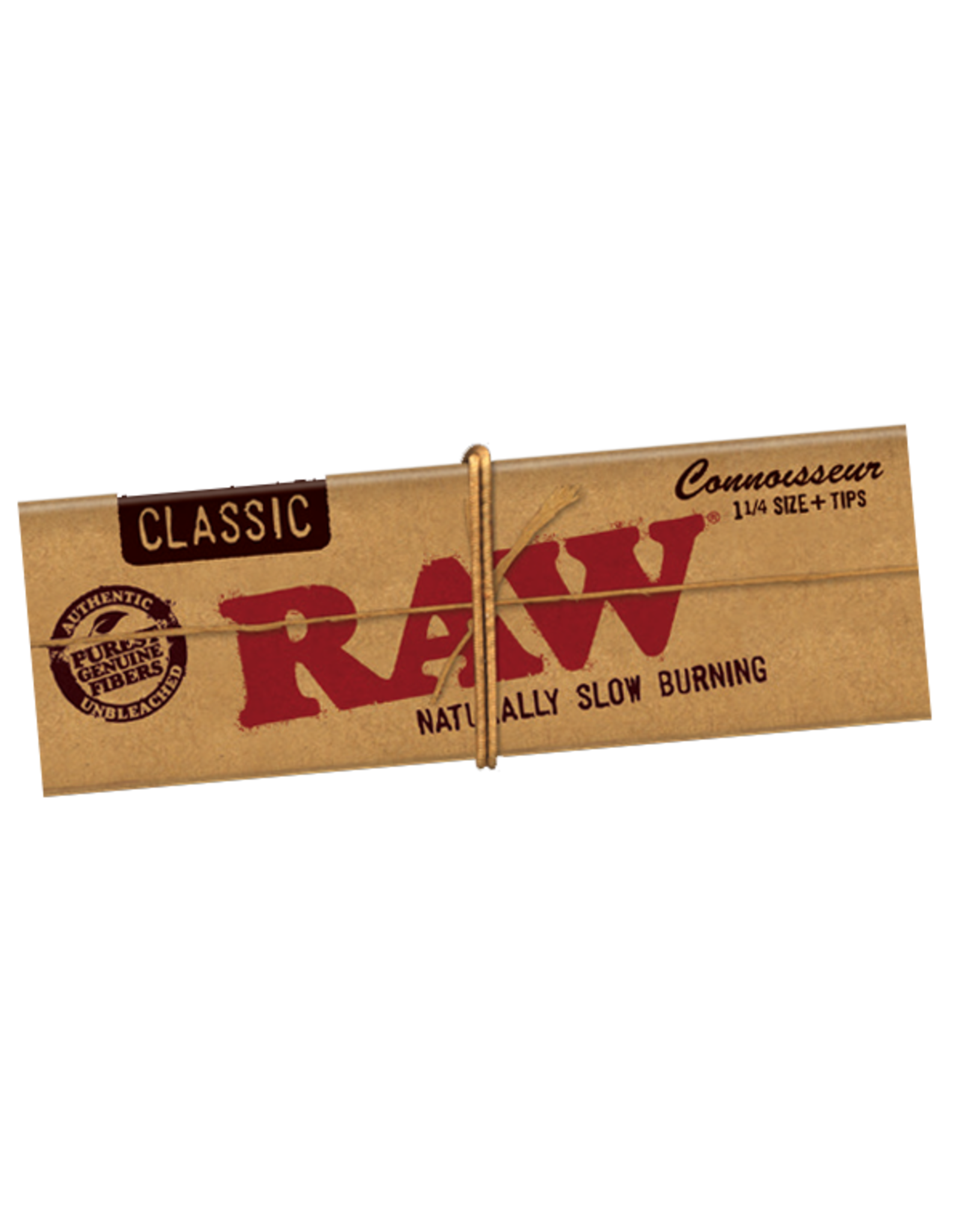 Raw Raw 1 1/4 Classic Connoisseur Papers w/Tips