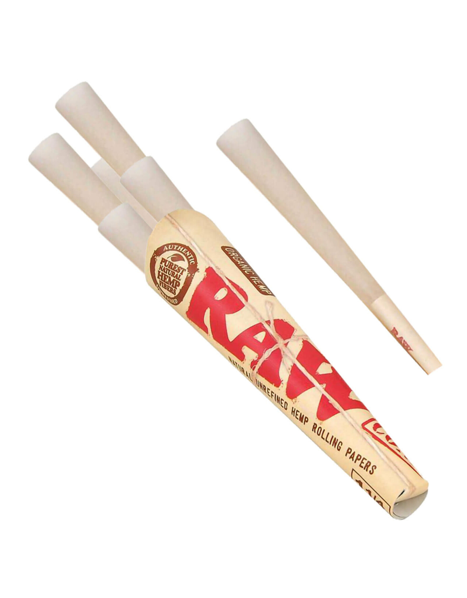 Raw Raw Cones Organic Hemp 1 1/4 6pk