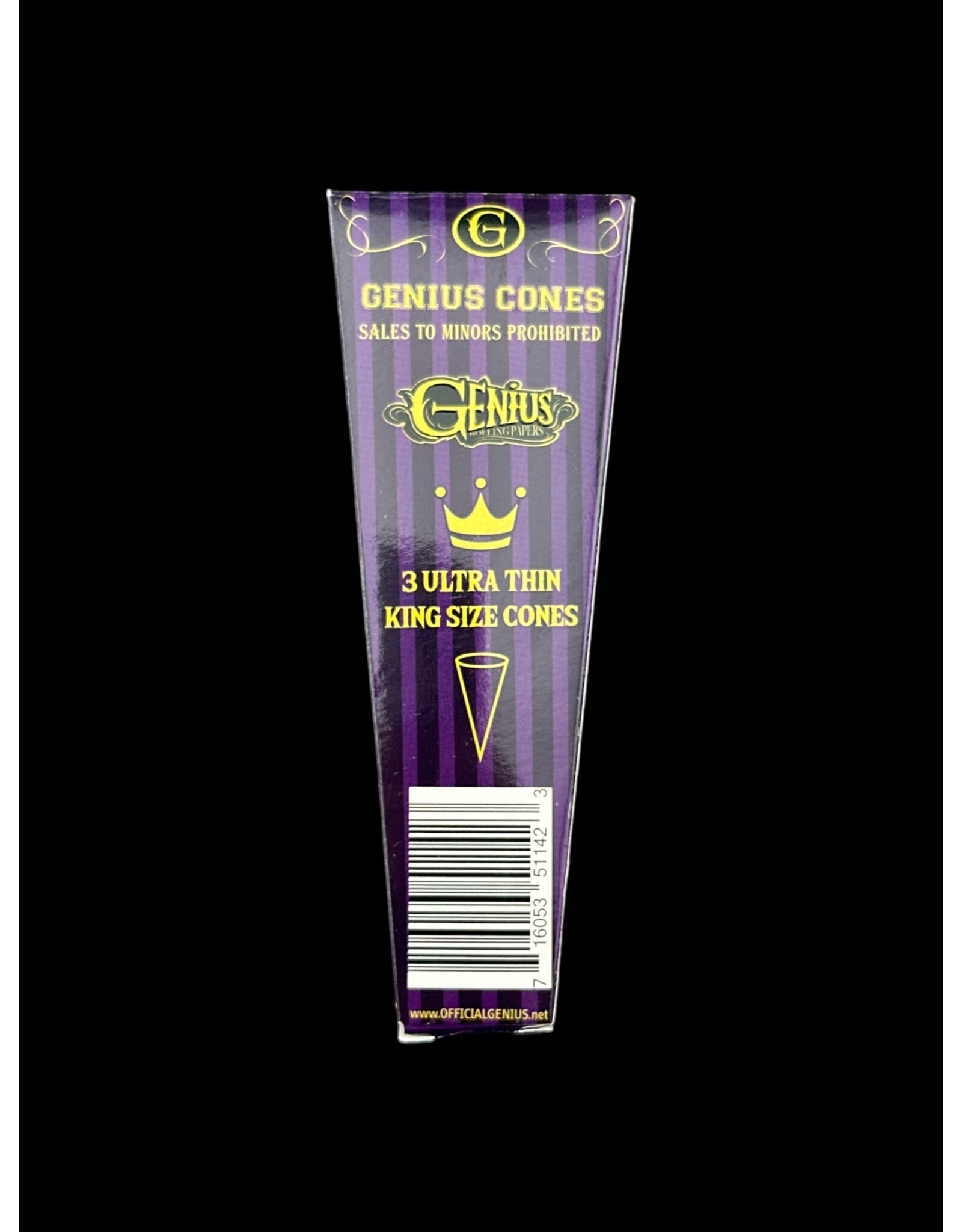 Official Genius Official Genius Ultra Thin King Size Cones