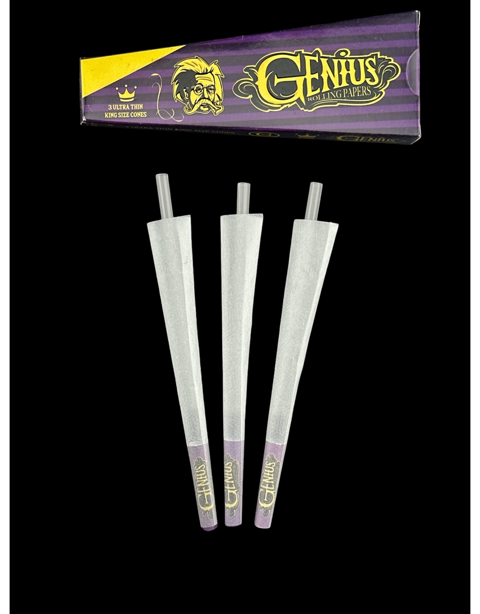 Official Genius Official Genius Ultra Thin King Size Cones