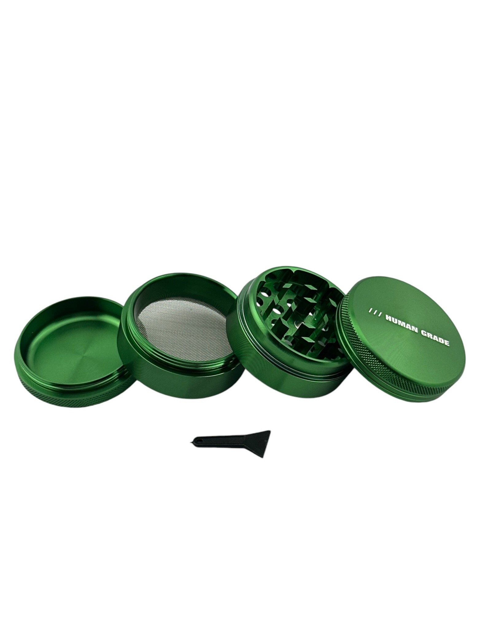 Human Grade Human Grade 1A 2" Green 4 Piece Grinder