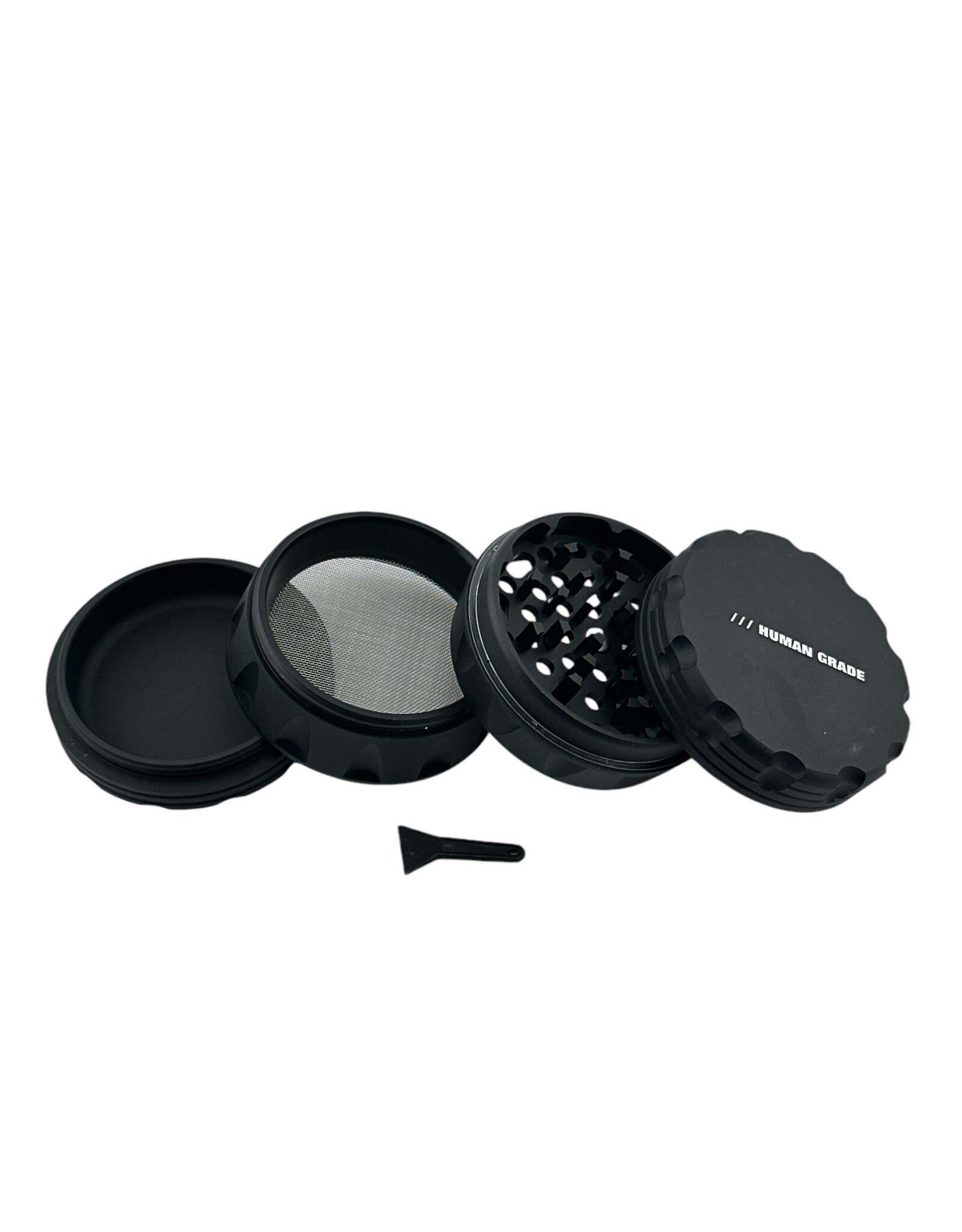Human Grade Human Grade 2A 2.5" 4 Piece Grinder Black