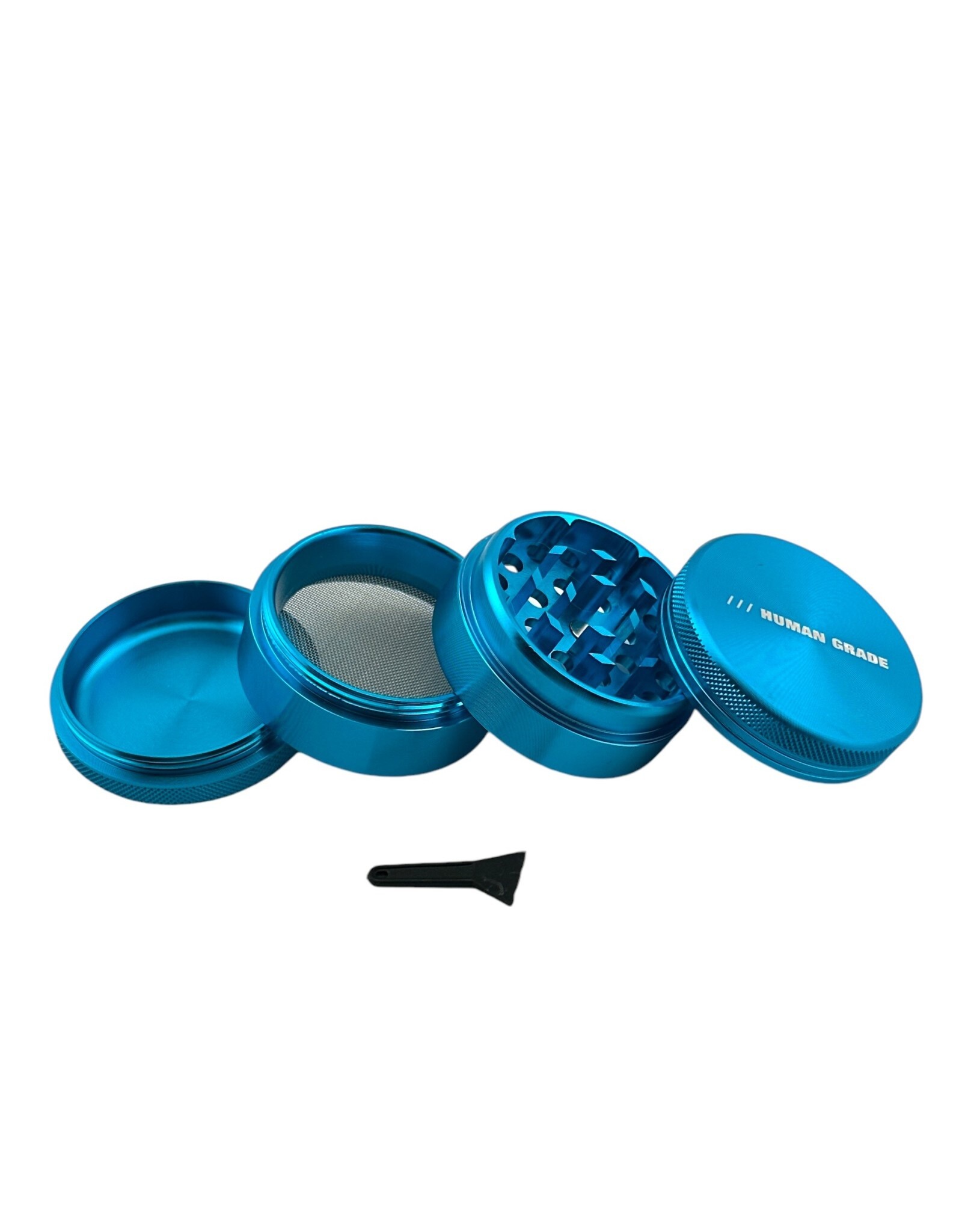 Human Grade Human Grade 1A 2" Light Blue 4 Piece Grinder