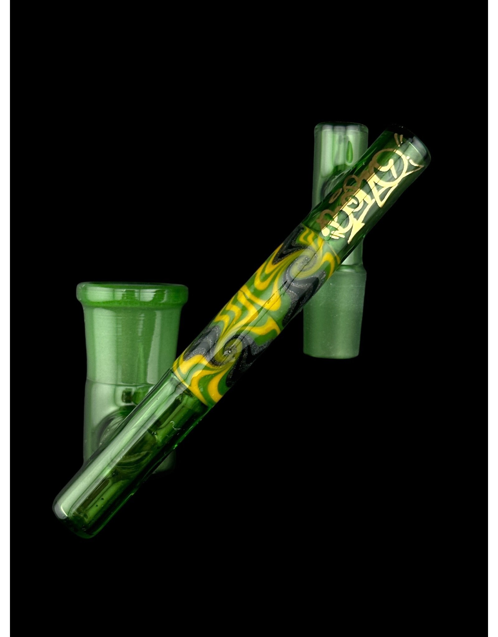 Borosyndicate Boro Drop Down 14m-18f Worked 2 Section Green With Yellow And Black