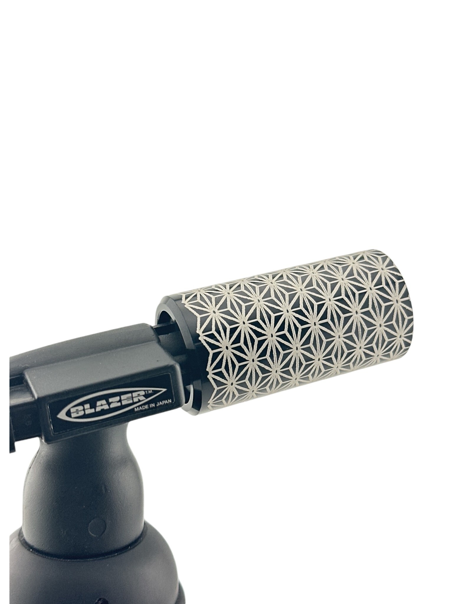 Blazer Blazer Big Shot Etched Metal Turbo Nozzle Kit | 2.25" Diamond Star Black