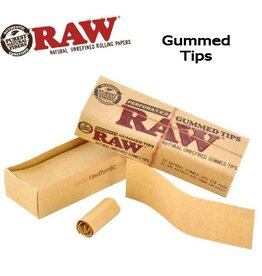 Raw Raw Perforated Gummed Tips