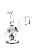 Bear Quartz Bear Quartz Sphere Black Rig With Banger And Spinner Cap