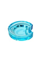 cookies Cookies C Bite Glass Ashtray Blue