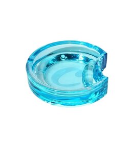 cookies Cookies C Bite Glass Ashtray Blue