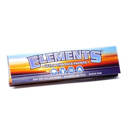 Elements Ultra Thin Rice Papers King Size Wide