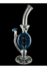 Swiss Perc Swiss Perc Full Size Side Feeder With Triple Donut Swoop Bent Neck Blue Stardust #96 of #100