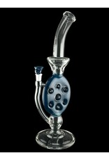 Swiss Perc Swiss Perc Full Size Side Feeder With Triple Donut Swoop Bent Neck Blue Stardust #96 of #100