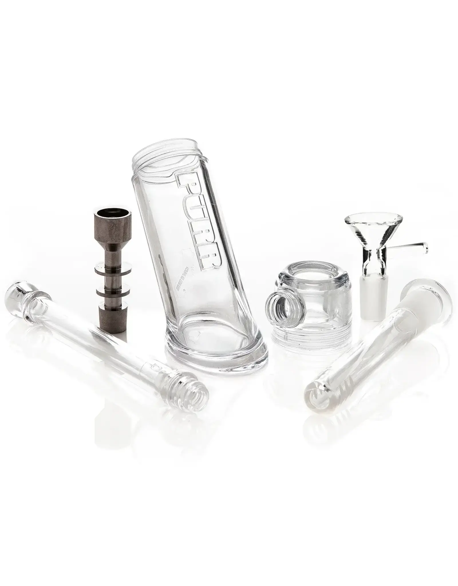 Purr2go Traveler Polycarbonate bubbler And Rig Set