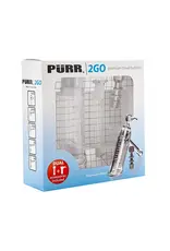 Purr2go Traveler Polycarbonate bubbler And Rig Set