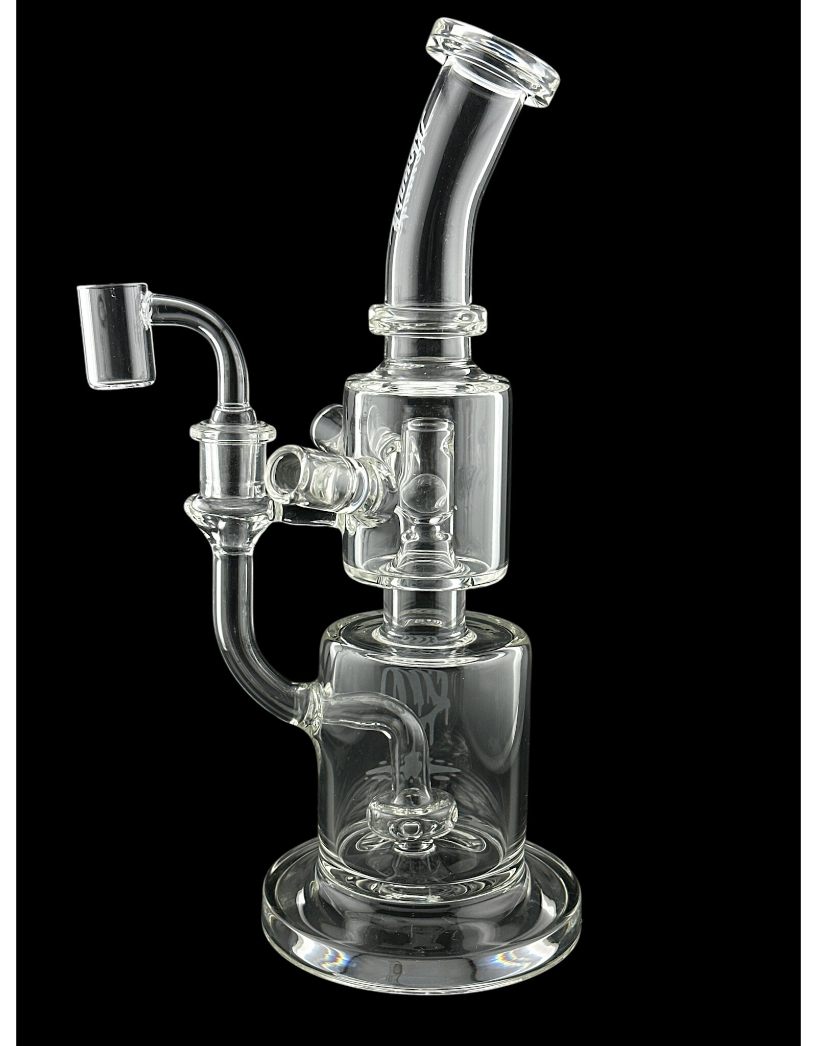 Black Sheep Glass Monark Iron Lung Dual Valve Straight