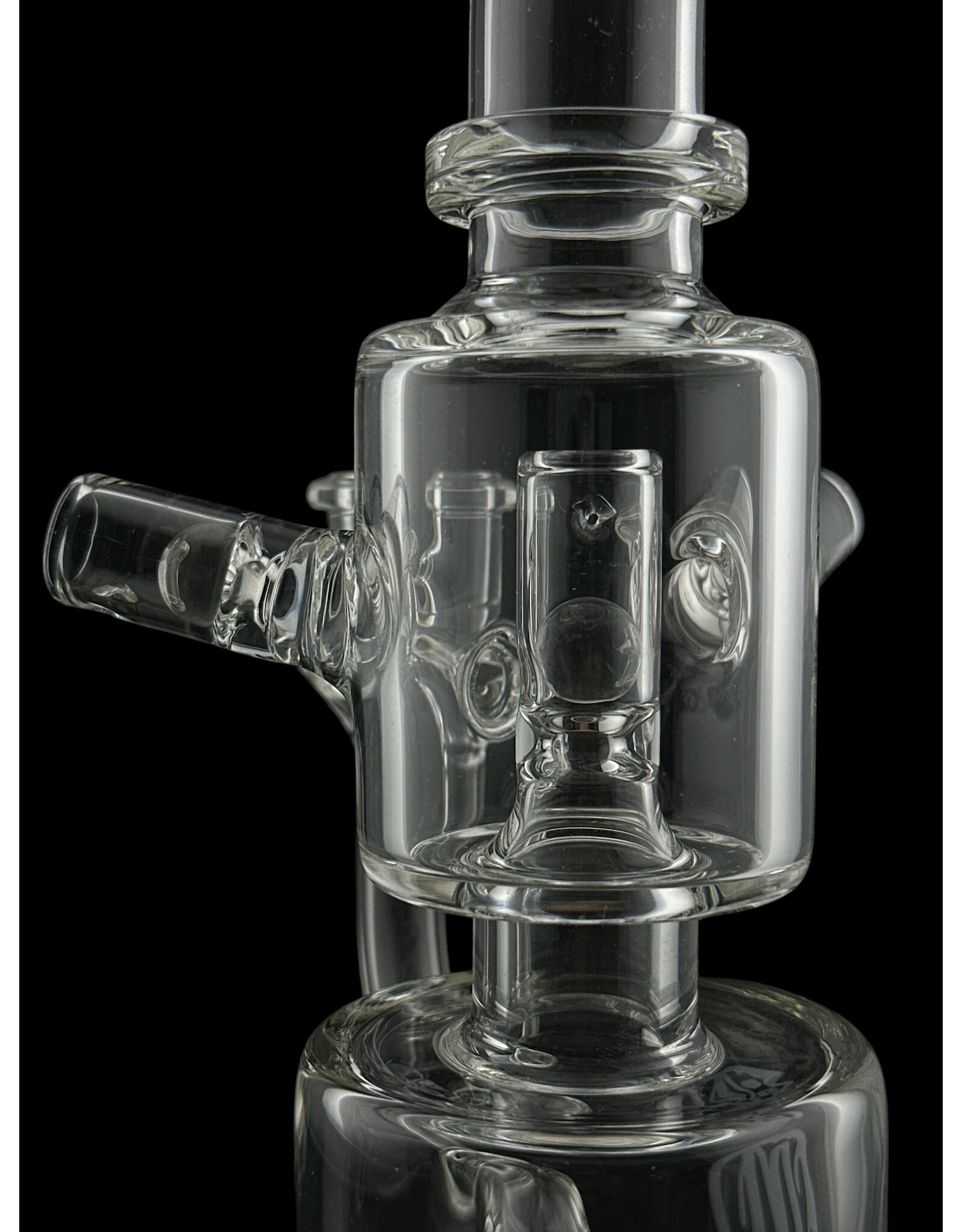 Black Sheep Glass Monark Iron Lung Dual Valve Straight