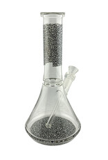 Keith Haring Keith Haring Glass Water Pipe White And Black Beaker
