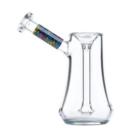 Keith Haring Keith Haring Glass Bubbler Multi Blue
