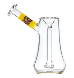 Keith Haring Keith Haring Glass Bubbler Multi Yellow