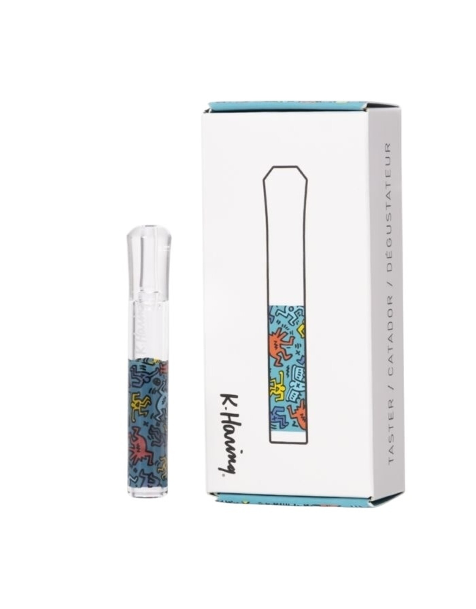 Keith Haring Keith Haring Glass Taster Multi Blue