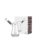 Keith Haring Keith Haring Glass Bubbler Red White And Black