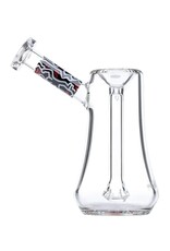 Keith Haring Keith Haring Glass Bubbler Red White And Black