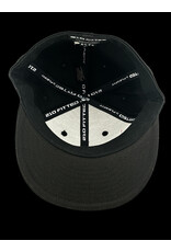 Borosyndicate Boro Black hat with rasta thread 210 fitted  6 7/8  - 7 1/4
