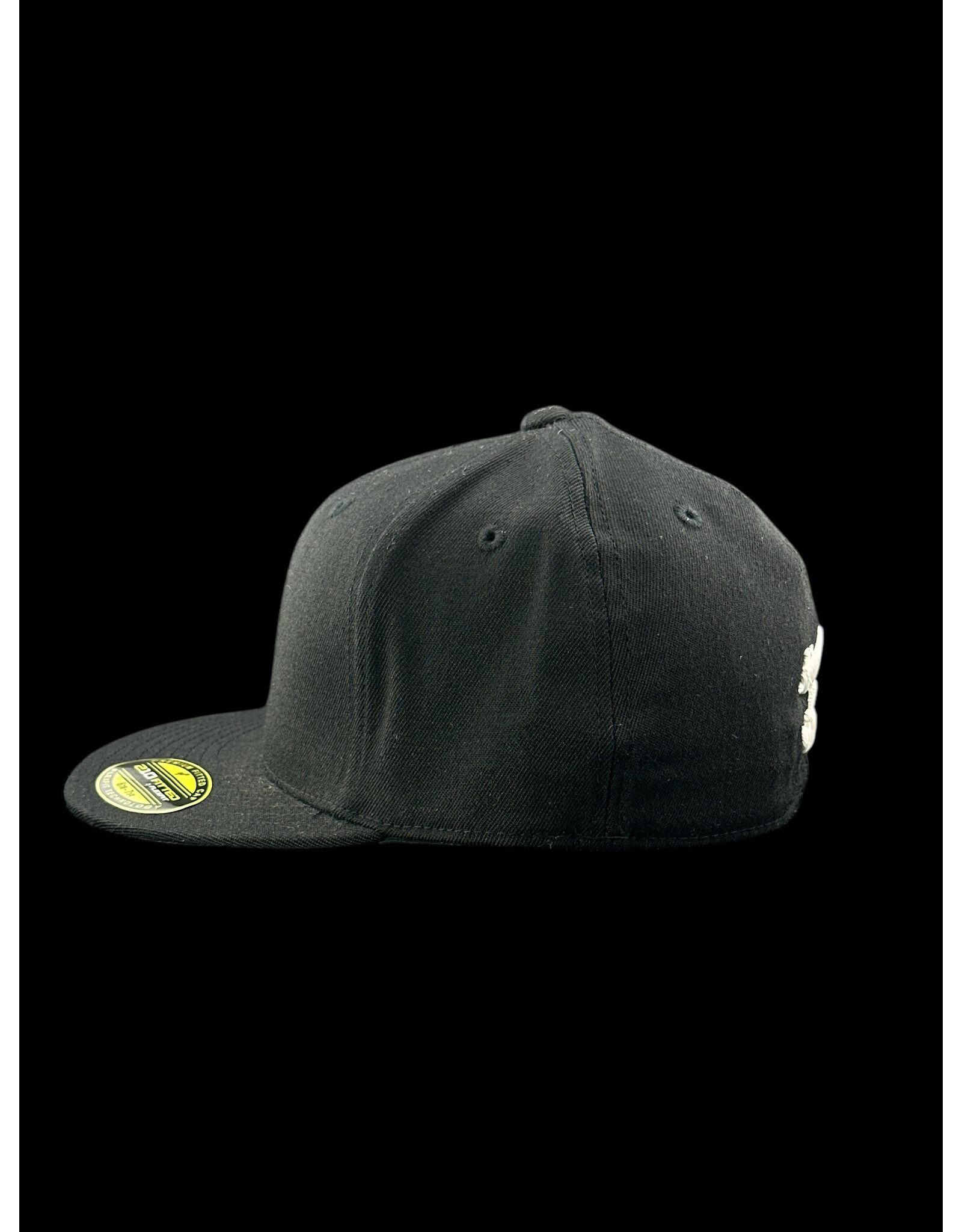 Borosyndicate Boro Black hat with rasta thread 210 fitted  6 7/8  - 7 1/4