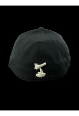 Borosyndicate Boro Black hat with rasta thread 210 fitted  7 1/4  - 7 5/8