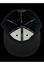 Borosyndicate Boro Black hat with rasta thread 210 fitted  7 1/4  - 7 5/8