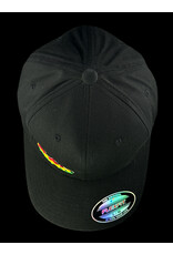 Borosyndicate Boro Black hat with rasta thread flexfit S / M