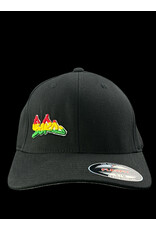 Borosyndicate Boro Black hat with rasta thread flexfit S / M