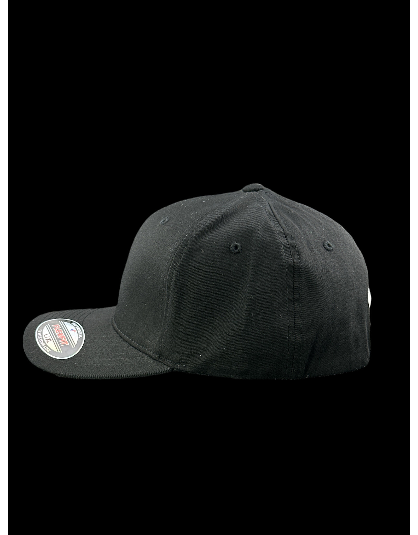 Borosyndicate Boro Black hat with rasta thread flexfit L / XL