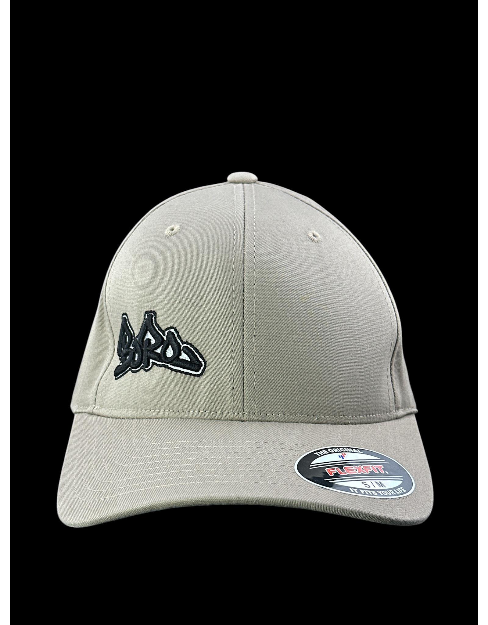 Borosyndicate Boro Tan hat with black thread flexfit S / M