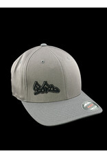 Borosyndicate Boro Dark grey hat with black thread flexfit S / M